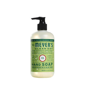 Eco-friendly packaging from Mrs. Meyer's Clean Day shown.