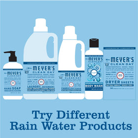 Cruelty-free Mrs. Meyer's Rain Water bar soap with no artificial colors