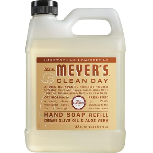 Mrs. Meyer's Clean Day refill pack highlights eco-friendly packaging