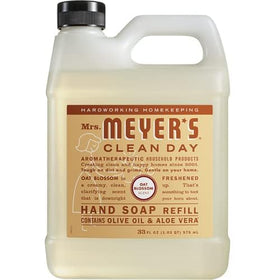 Mrs. Meyer's Clean Day refill pack highlights eco-friendly packaging