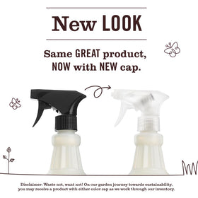 Mrs. Meyer's Tomato Vine dish soap pouring action for quick, effective dish cleaning