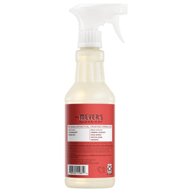 Three-pack display of Mrs. Meyer's Tomato Vine products for cohesive household cleaning