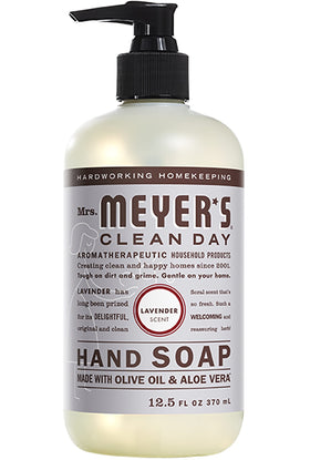 Mrs. Meyer's Lavender refill bottle for economical, long-lasting refills.