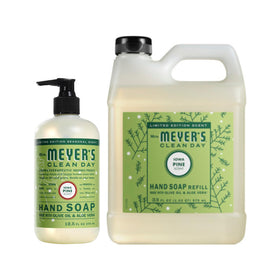 Mrs. Meyer's Snowdrop refill bottle for long-lasting, eco-friendly hand care.