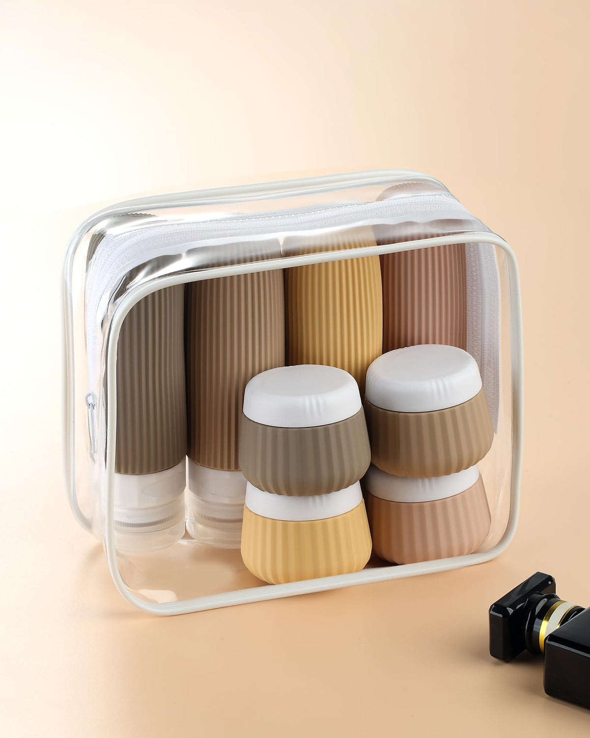 Mrsdry 3oz and 1oz sizes fit carry-on limits for flights.