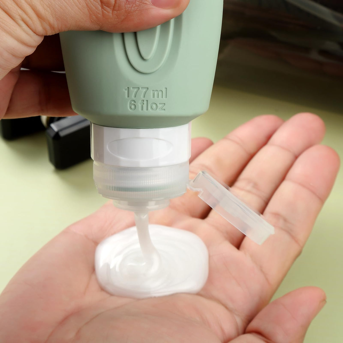 Mrsdry bottles have flip-top caps for quick, mess-free dispensing on the go.
