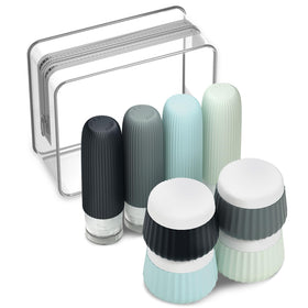 Mrsdry bottle pour demonstrates leak-proof travel design for on-the-go packing