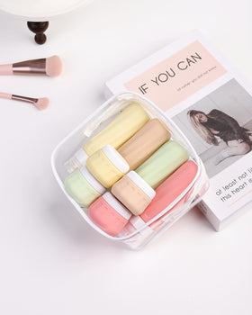 Mrsdry clear makeup bag keeps your kit organized in a compact carry-on