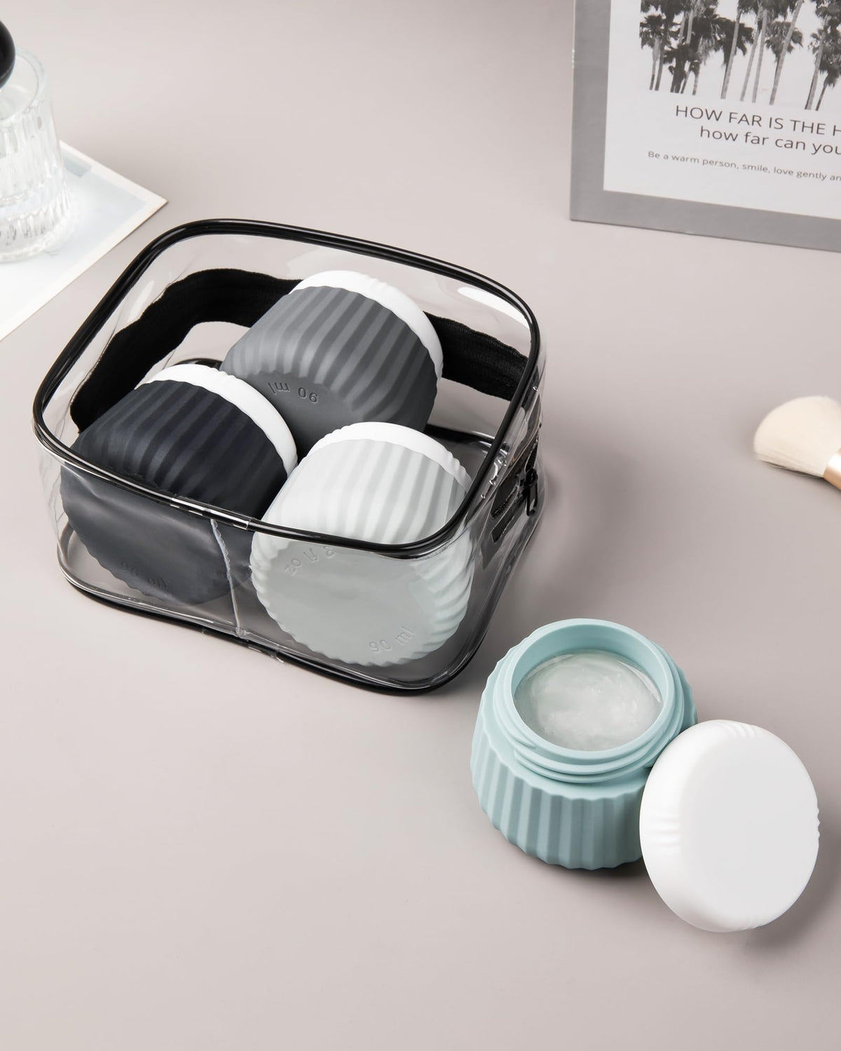 Mrsdry colorful jar-set for easy content identification