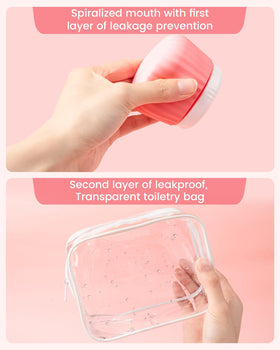Mrsdry clear bag keeps contents visible for quick checks.