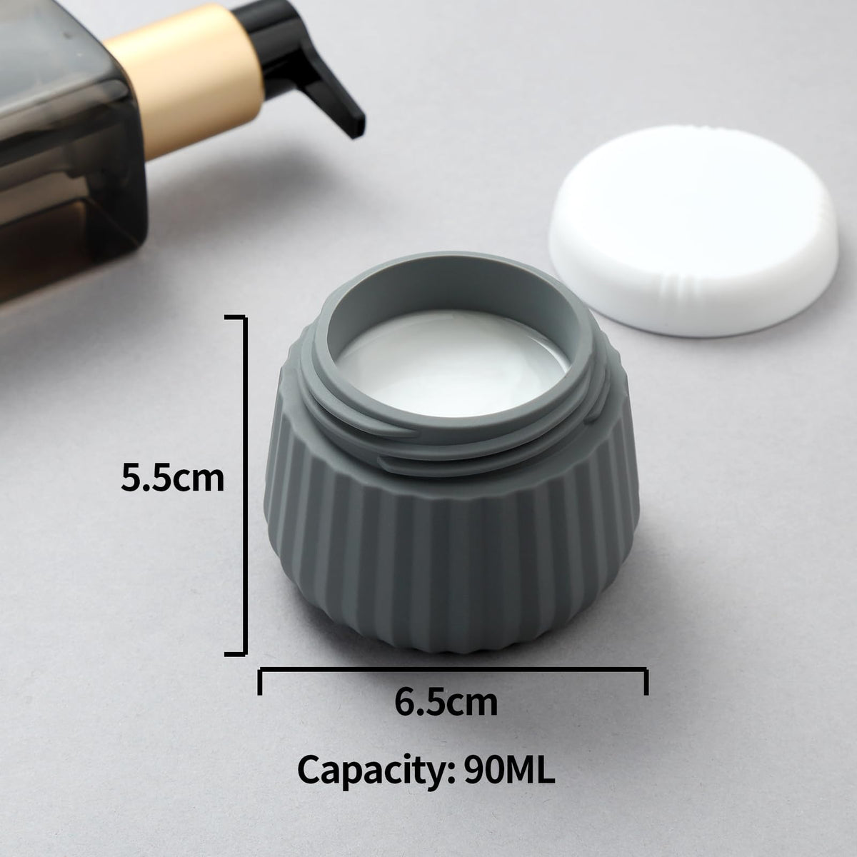 Mrsdry cream jar offers wide opening for easy filling and cleaning