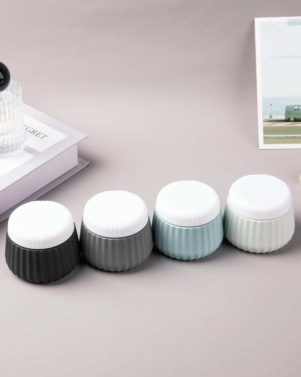 Mrsdry food-grade silicone cream jar for safe storage of products