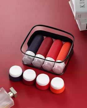 Mrsdry leak-proof travel bottles prevent spills in luggage.