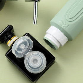 Mrsdry opal-shaped bottles help minimize wasted product and fit neatly in bags.