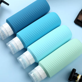 Mrsdry shampoo and lotion bottles set suits refillable travel use.