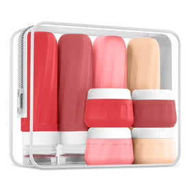 MrsDry silicone squeeze bottles 3oz for travel use