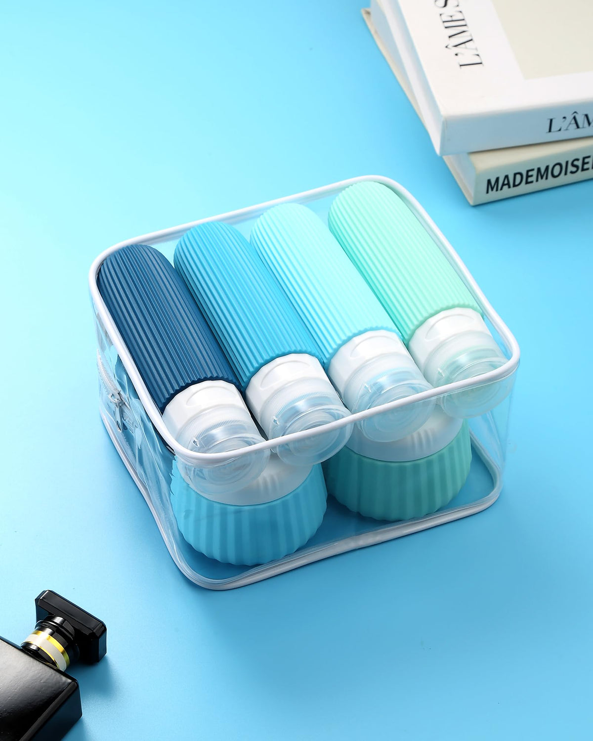 Mrsdry silicone squeeze bottles offer precise, mess-free product application.