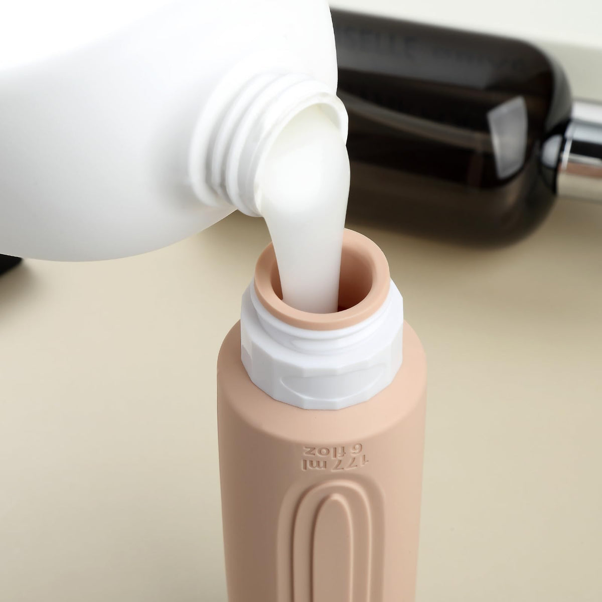 Mrsdry silicone bottles are BPA-free for safe storage of toiletries.