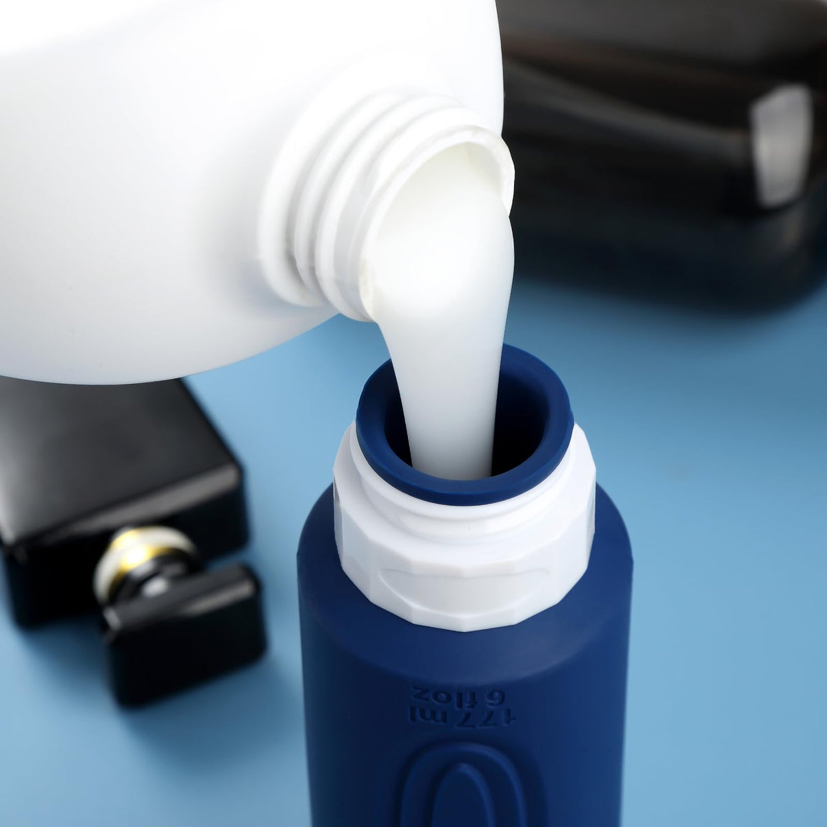 Mrsdry travel bottles wide opening for easy filling and cleaning