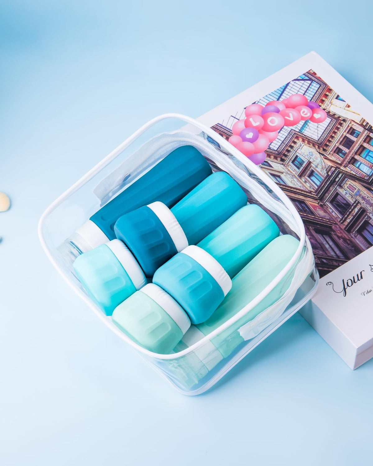 TSA-approved containers simplify airport security for travelers.