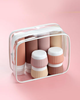 Mrsdry wide-opening tubes make refilling shampoo or lotion easy.