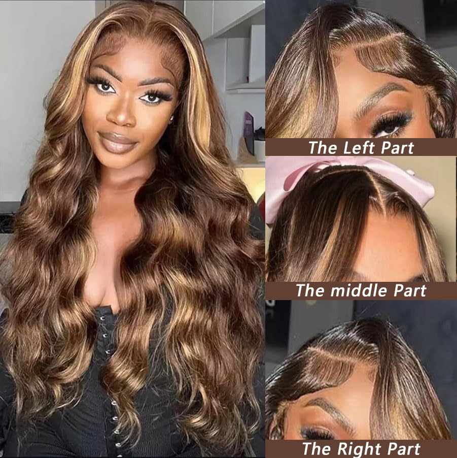 MSCLARA 13x6 lace front blends seamlessly with skin tones