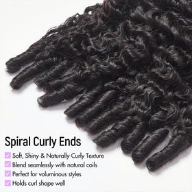 mscoco half wig clips and comb attachment offers stable, secure placement