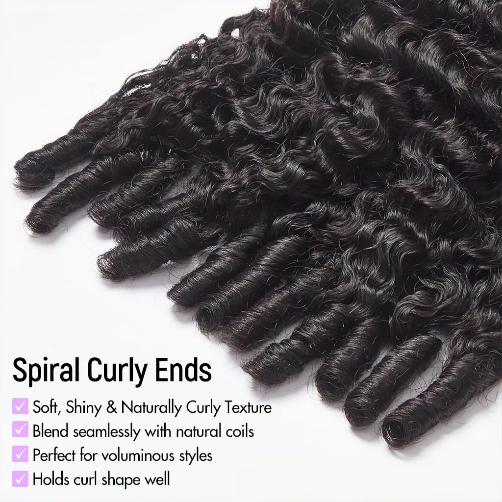 mscoco clip-in V Part Wig with 4 clips and 1 comb for stability