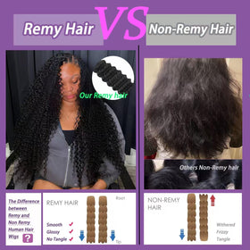 MsDanna Brazilian virgin remy curly hair delivers natural shine and texture.