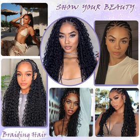MsDanna easy-care braiding hair stays manageable with proper conditioning.