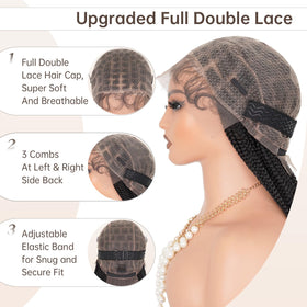 MS.FEEL Breathable lace cap keeps head cool during wear.