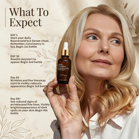 MSGBcg serum application steps for simple daily routine.