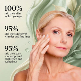 MSGBcg Ageless serum before and after usage effect.