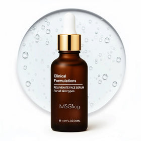 MSGBcg Ageless serum bottle with pump for effortless daily application and precise dosing.