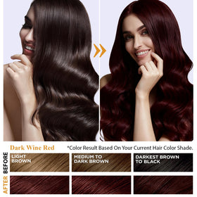 Msktasy hair dye shampoo foamy lather demonstrates easy at‑home color application