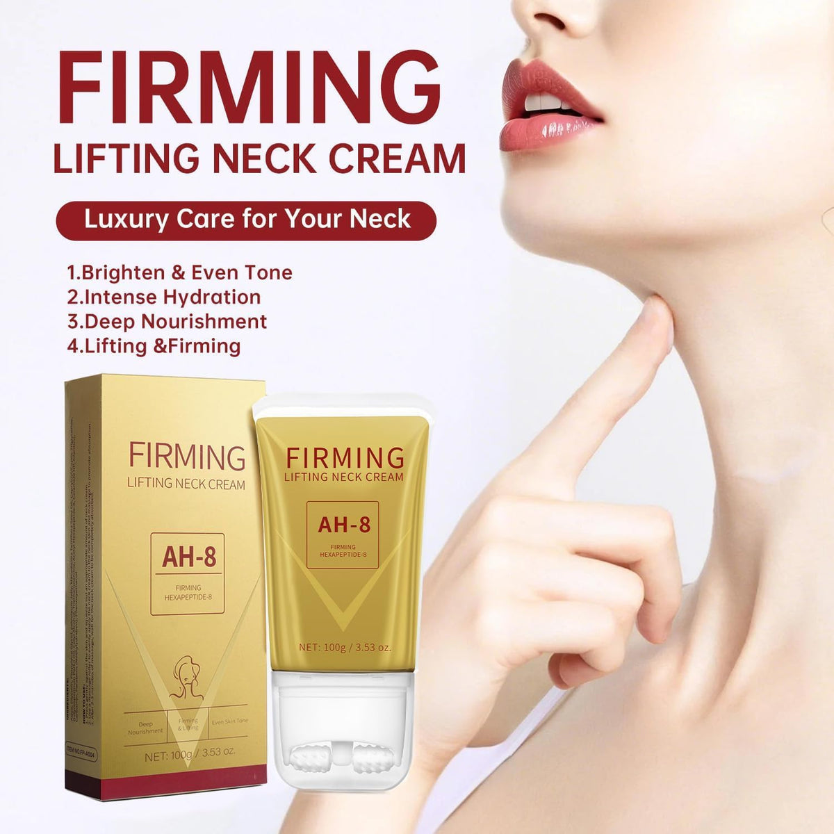 Mtmult AH-8 unisex neck care suitable for all ages and skin types.