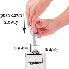 MUB detachable adapter for safe and versatile liquid transfers