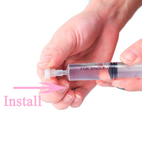 MUB no-needle perfume dispenser ready for precise, mess-free decanting