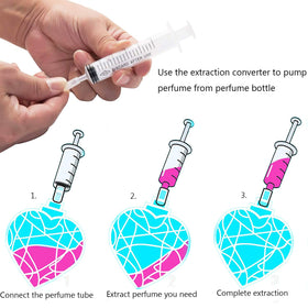 MUB plastic extraction adapter for mess-free bottle refilling