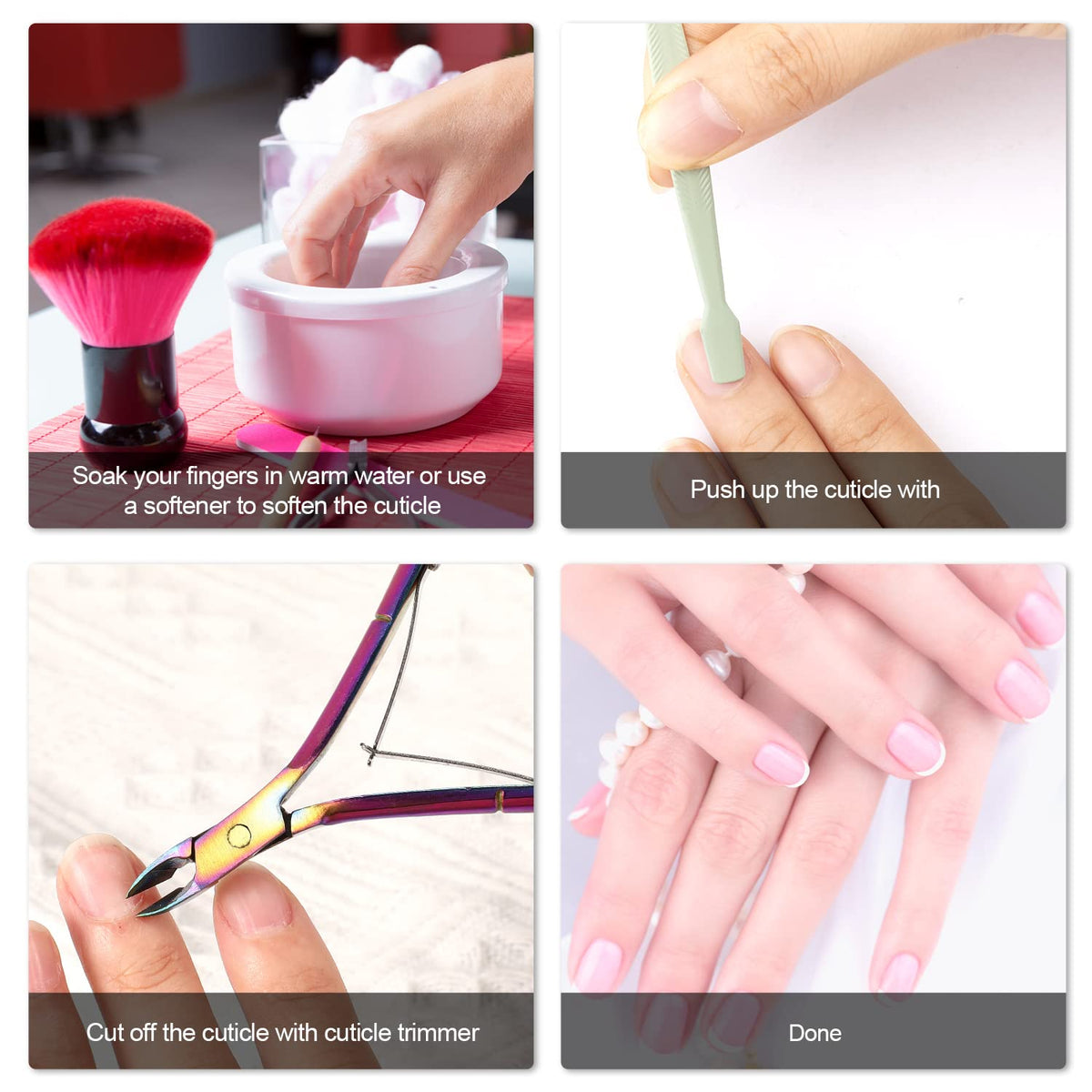 Mudder cuticle nippers closeup blades for clean, accurate trimming