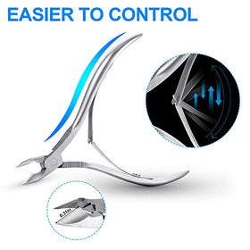 Mudder cuticle nippers suitable for home nail care