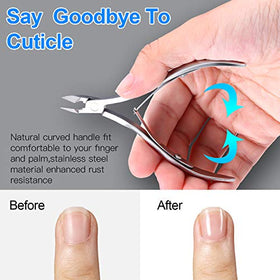 Mudder cuticle nippers shown in a salon setting for professional use