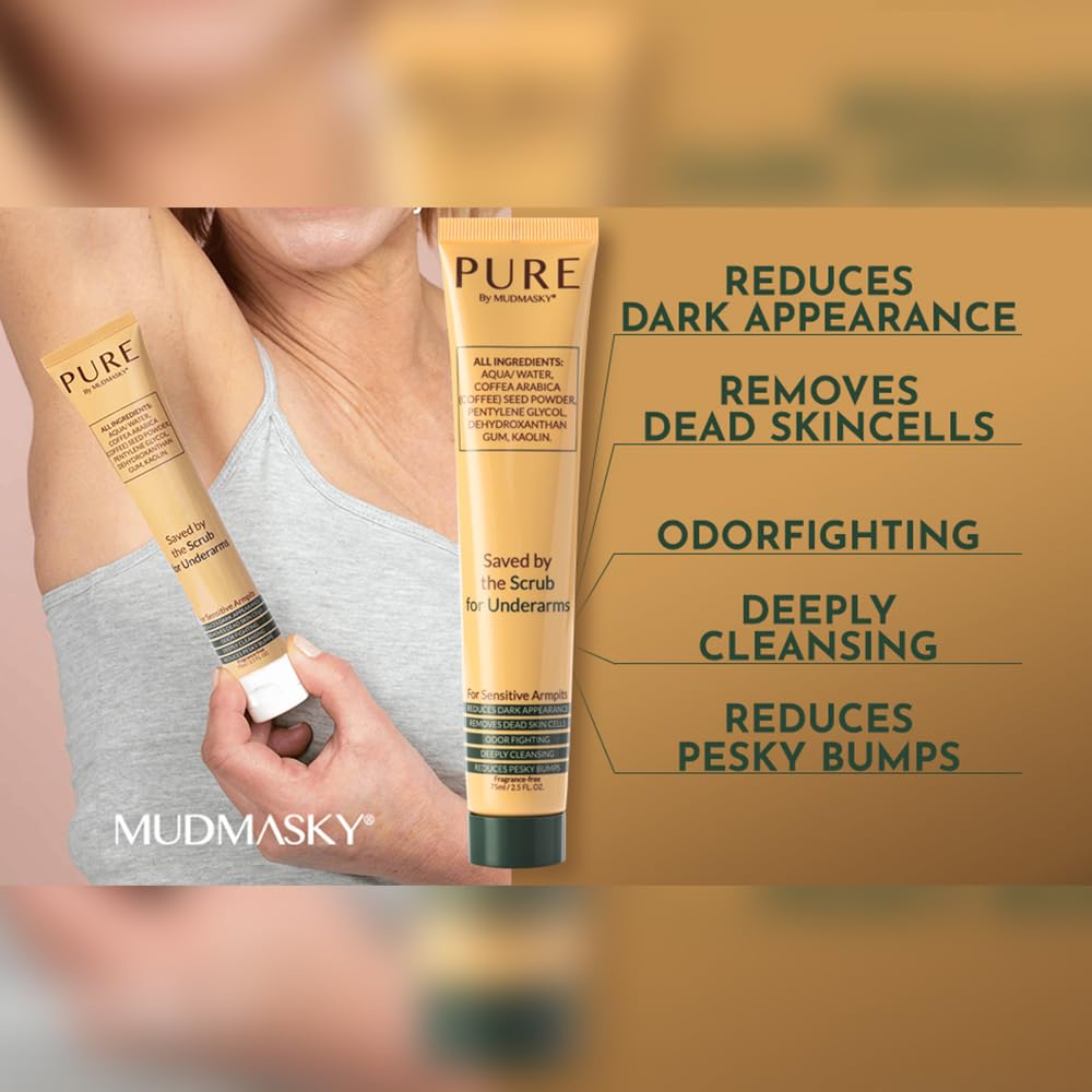 MUDMASKY Pure texture close-up showing soft, creamy formula