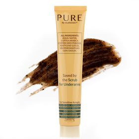 MUDMASKY Pure underarms packshot showing creamy detox scrub for gentle cleansing