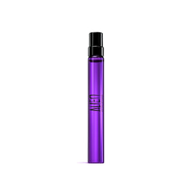 Mugler Alien Extraintense bottle close-up highlighting floral notes for evening wear.