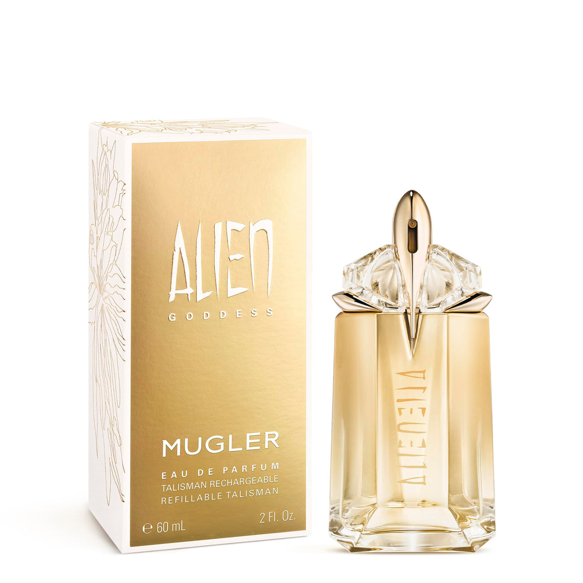 Mugler Alien Goddess bergamot-splash: bright opening to energize daytime routines.