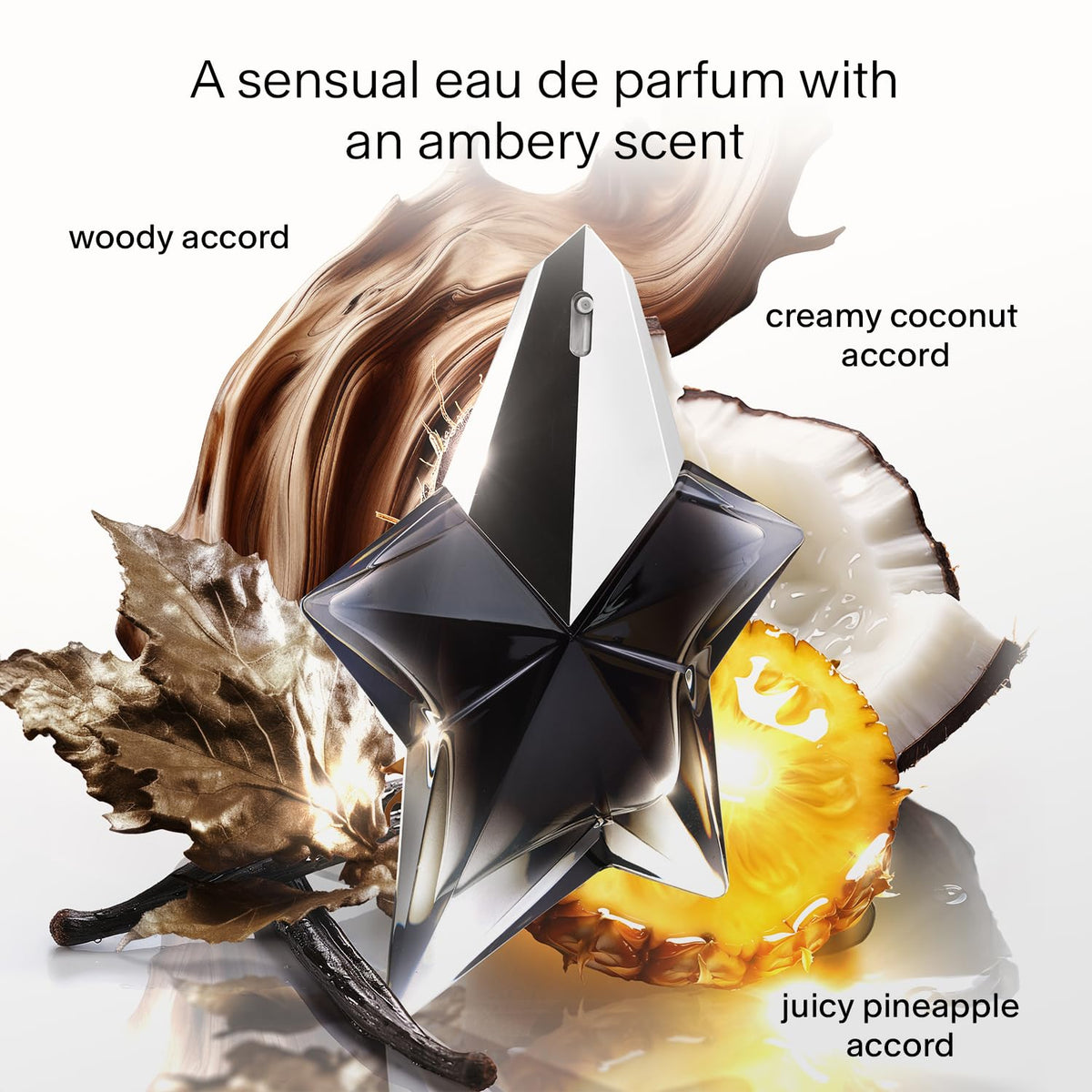 Mugler Angel Fantasm travel size display emphasizes portability for on-the-go scent.