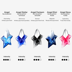 Mugler Angel Stellar bergamot top note for a bright opening