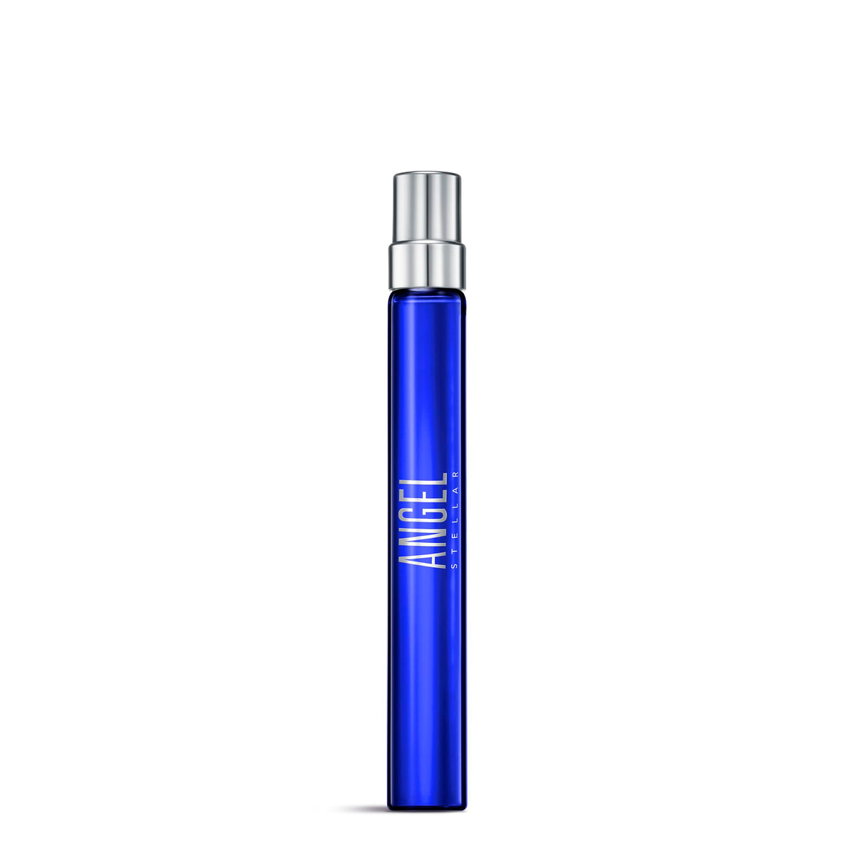 Mugler Angel Stellar EDP bottle on a vanity, premium fragrance centerpiece