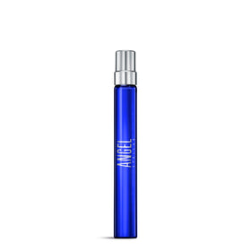 Mugler Angel Stellar EDP bottle on a vanity, premium fragrance centerpiece